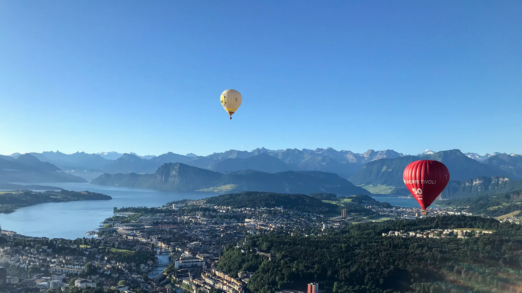 Ballonfahrt Luzern